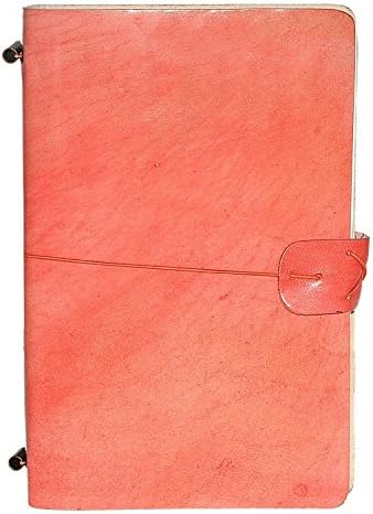 Unique Refillable ultra smooth leather journal A5 Size of 8.25"X6" use regular Printer paper to refill journal