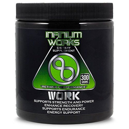 Pre Workout Supplement Powder- Naturally Increase Power Output, Sustain Energy Levels & Amplify Workouts in One Dose (300 Grams) by Infinium Works