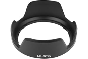 Qinlorgo Plastic Lens Hood Replacement, Camera Mount with Compatibility for SX60 SX70SH, Ideal for Backlight Photography & Ou