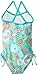 Kanu Surf Girls' Secret Garden One-Piece Swimsuit