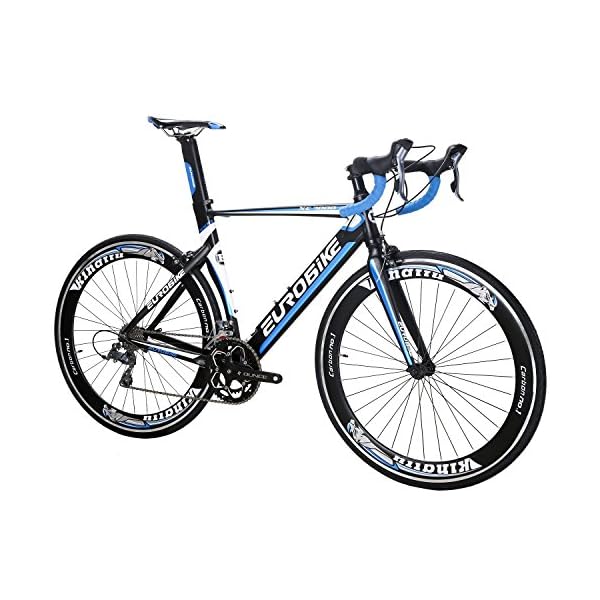 eurobike bikes eurxc550 21 speed road bike 700c wheels road bicycle dual disc brake bicycles