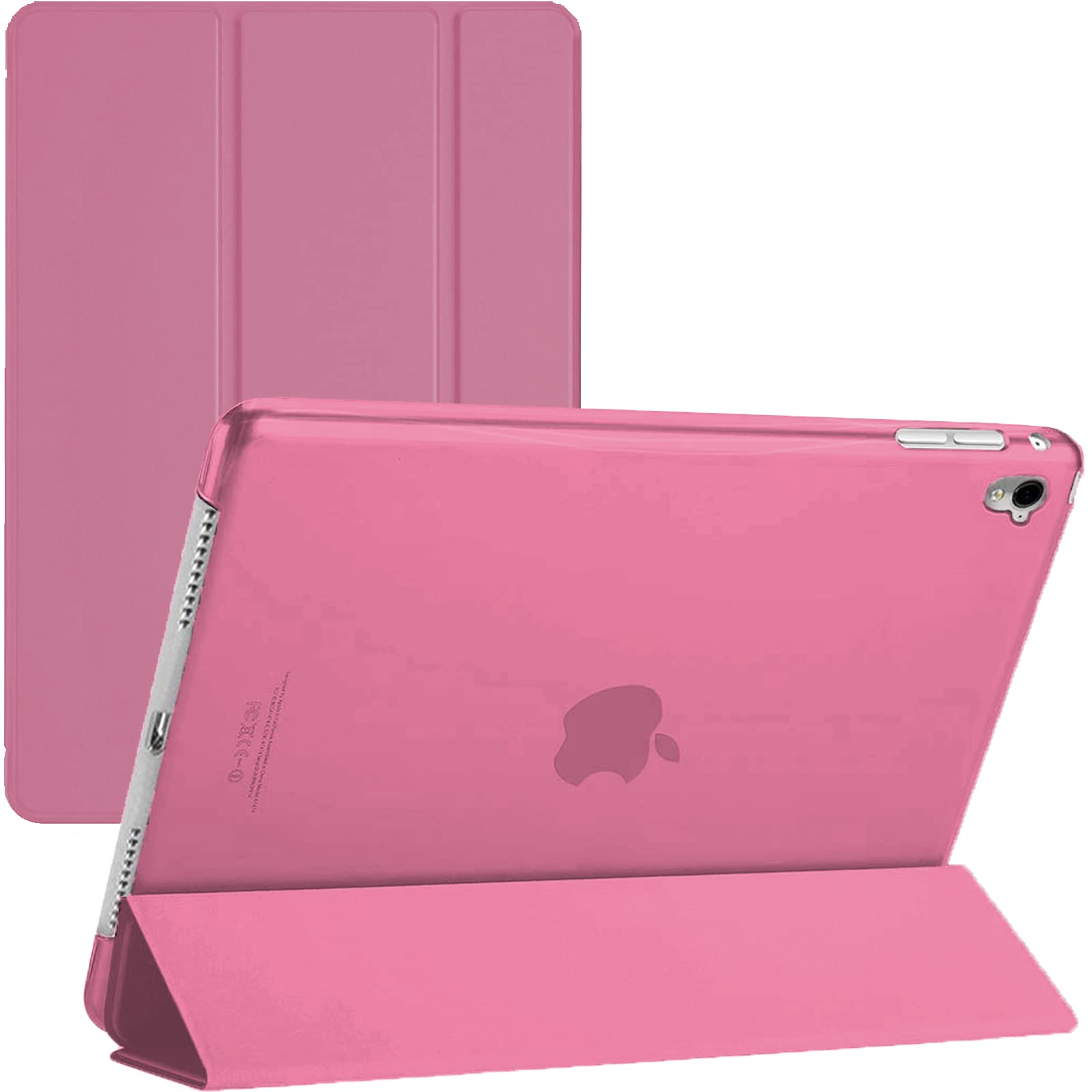 TechDealsUK Smart Case for iPad Pro 10.5 (2017) & Air 3 (2019) A2153, A2123, A2152,A1709, A1701 Magnetic Stand Cover with Automatic Wake/Sleep (Pink) — image 1