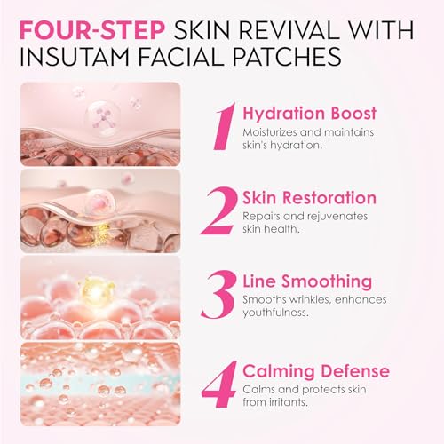 LBOYLOVE® 3 Packs Forehead Wrinkle Patches and Smile Line Patches, Overnight Face Wrinkle Patches to Lift Smile Lines for Women, Non-Invasive Skin-Friendly Facial Patches