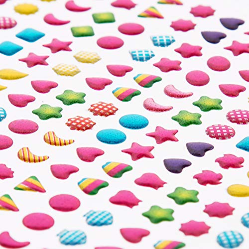 3 SAVITA+Earrings+Stickers+Glitter+Multiple