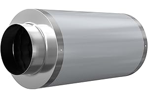 AITECAC Inline Duct Fan 6 Inch Inline ducted fan silencers, Metal Duct Silencer for ClOULD STORM T6，for RAXIAL S6