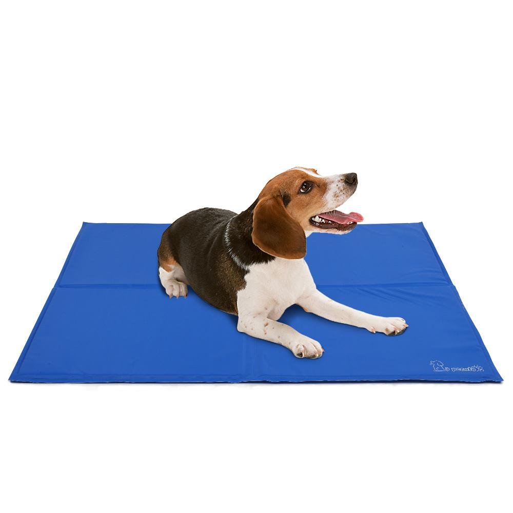 Dog Cooling Mat Extra Large 96x81cm, Non-Toxic Gel Self Cooling Pad for Pets in Hot Summer