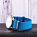 Clockwork Synergy Classic Nylon Nato watch straps bands (20mm, Electric Blue)