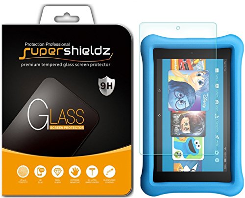Supershieldz for All-New Fire HD 8 Kids Edition Tablet 8 inch Tempered Glass Screen Protector, Anti-Scratch, Anti-Fingerprint, Bubble Free, Lifetime Replacement Warranty