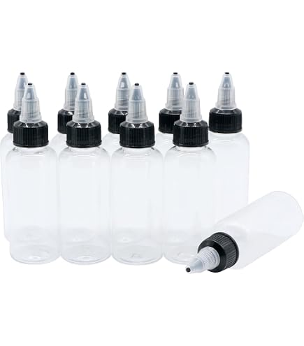 16 Bouteilles Compressibles 150ml BENECREAT - Avec Entonnoirs Et Pipettes Pour Liquides