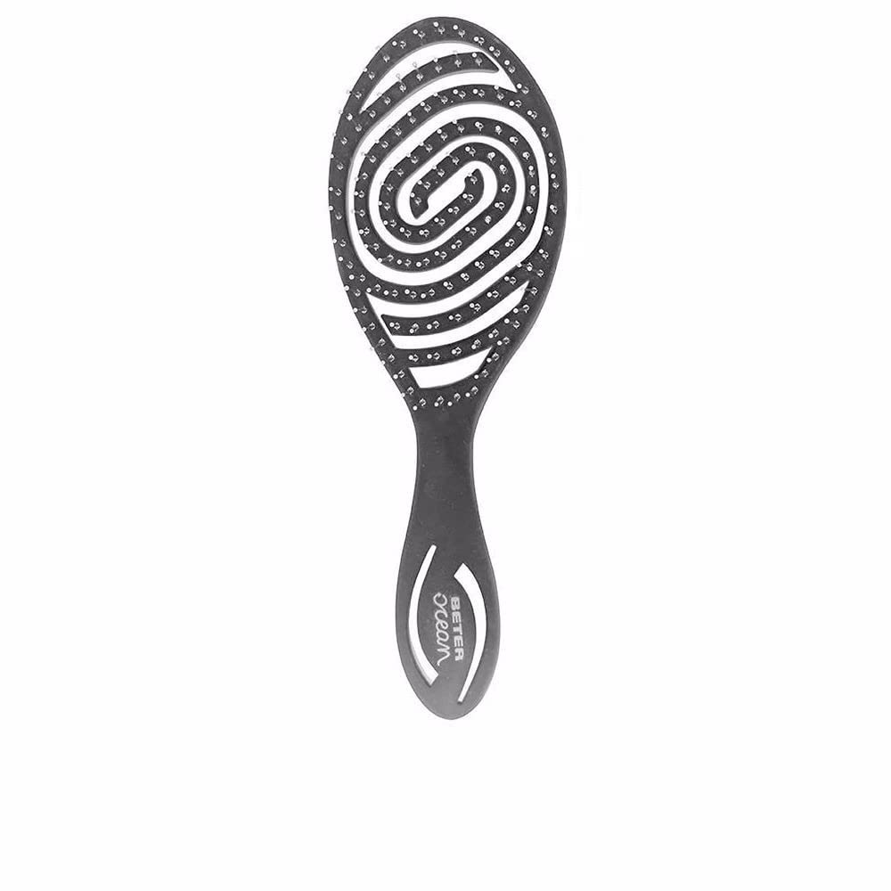 Beter - OCEAN Detangling Hairbrush, made with recycled ocean plastic, Anti-Breakage Detangling Brush, Smooth and Tug-Free Combing, Suitable for All Hair Types