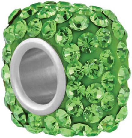 Boxy Green - Pandora Style Beads, Pandora Style Charms, Pandora Style Bracelets