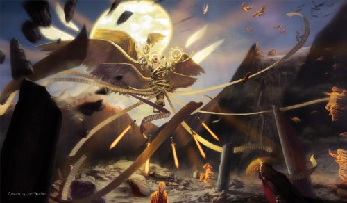 Artists of Magic Premium Playmats: COMMANDMENT w/Artwork by JOE SLUCHER by AOM