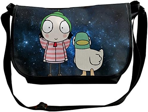Hot Topic Sarah & Duck Cartoon Men Women Tour Shoulder Handbag Messenger Bags