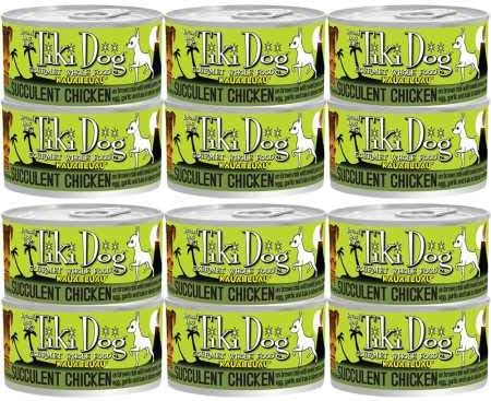 Tiki Dog Kauai Luau Succulent Chicken (2.8 oz) 12 Pack