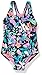 Speedo Girl's Swimsuit One Piece Thick Strap Racer Back Printed