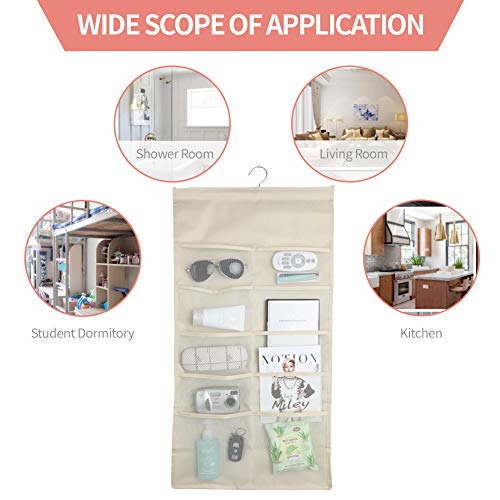 Enlarged Closet Hanging Bra Organizer with Rotating Metal Hanger, Extra