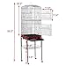 Yaheetech Metal Open Top Rolling Bird Cage for Small Parrots Cockatiels Sun Parakeets Finches Canary Budgies Lovebirds Medium Size Travel Bird Cage