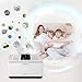 SUMGOTT Air Purifier Home Air Cleaner with True HEPA Air Filter, Captures Allergens, Smoke, Odors, Mold, Dust, Germs, Pets, Smokers, 220 sq.ft/30 m² (White)