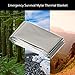 Juvale 12-Pack Emergency Blankets – Thermal Foil Mylar Blankets for Winter Survival Kit, Outdoor Camping, Travel, First Aid, and Carthumb 2
