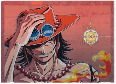 Amazon ワンピース クリアファイル ポートガス D エース アニメ 萌えグッズ 通販