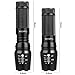 Captink T6 Outdoor waterproof tactical flashlight,Adjustable Focus Torch, 5 Modes,CREE Led Flashlights
