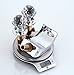 Greenspring Waterfall Widespread Crystal Handles Bathtub Faucet Spa Spout Tub Sink Tap,Chrome Finished