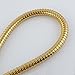 APLusee Titanium Gold Shower Hose, 59-Inch Extra Long Handheld Shower Head Hose Replacement