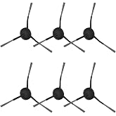 Side Brush for iHome Nova S1 Pro, iHRV9-BLKS Robotic Vacuum Cleaner Parts | Replacement for iHRVS1PRO-3BLK, iHRVS1-3BLKS, 6 Pack