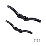 2 Pcs 4" Nylon Rope Cleat Marine Grade, Black