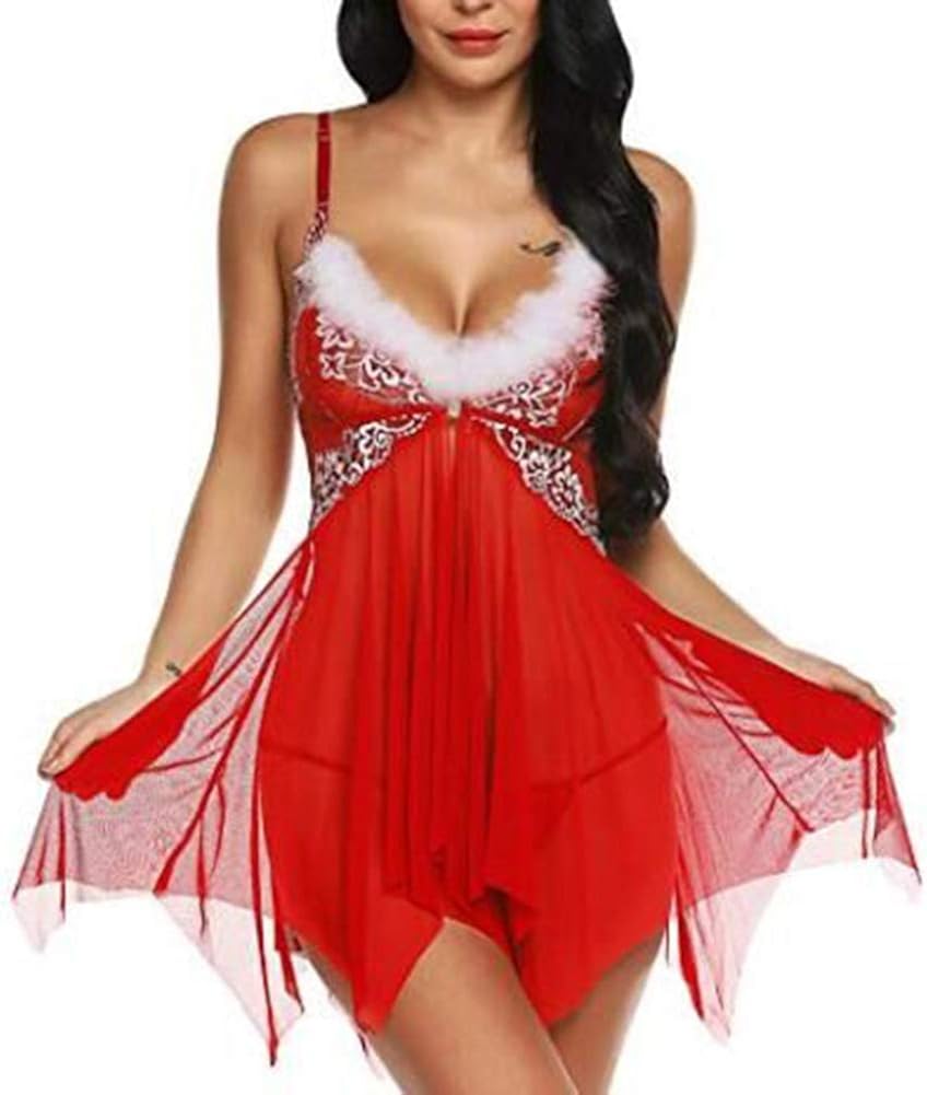 red babydoll dress