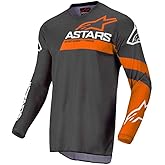 Alpinestars Fluid Chaser Jersey Anthracite/Coral Fluo Sm (3762422-1794-S)