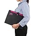 HAISSKY Yigou Expanding File Folders 12 Pockets Accordion File Folder A4 and Letter Size Paper Document Organizer Folders for School Office (Black)