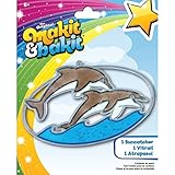 Colorbok Makit and Bakit Suncatcher Kit, Dolphins