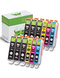 GREENBOX Compatible Ink Cartridge Replacement for HP 564XL 564 XL Used in Photosmart 5520 6510 6515 6520 7510 7520 7525 C5370 C5380 C5550 C5570 C5580 B110a DeskJet 3520 3522 Officejet 4620(12 Pack)
