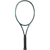 Wilson Blade 100L V9 Strung Performance Tennis Rackets - Strung with Sensation 16 Natural at Mid Range Tension