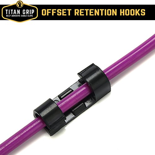 Self-Adhesive-Cable-Clips-For-Cords-and-Wires-Round-Set-of-20