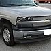 Spec-D Tuning LH-SIV99JM-RS Chevy Silverado Suburban Tahoe Euro Crystal Black Diamond Headlights