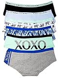 XOXO Juniors 6 Pack Cotton Boy Short Panties