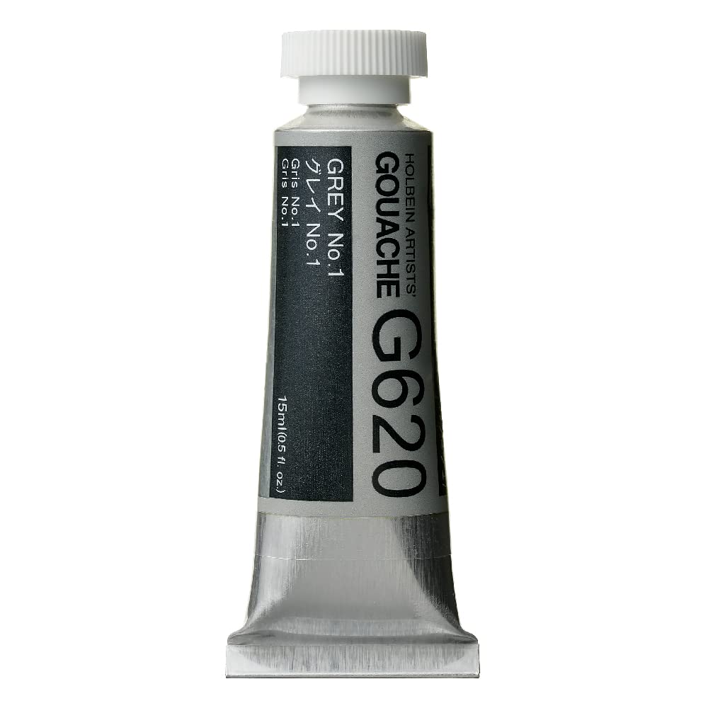 Holbein Gouache : 15ml Gray No. 1