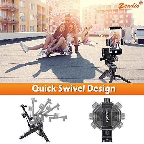 Zeadio Ergonomic Handheld Grip Stabilizer Tripod Selfie Stick Handle