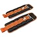 REEHUT Ankle Weights Set 6 lbs (1 Pair) for Women, Men and Kids, Wrist Arm Leg Weight for Fitness, Exercise, Walking, Jogging, Gymnastics, Aerobics, Gym - Orange - 3 lbs Each