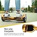 Swagtron T380 App-Enabled Hoverboard with Bluetooth Speaker & Lights, Black