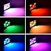 Strobe Lights, Eyourlife Strobe Light 12 LED 60 Watt RGB Flash Light Stage Lights Disco DJ Light Sound Activated Background Stage Lighting for Wedding Dj Disco Party Stage Light Show