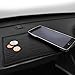 FH Group FH3011BLACK Black Silicone Anti-slip Dash Mat (for Smartphones IPhone Plus Galaxy Note Coin Grip Color)
