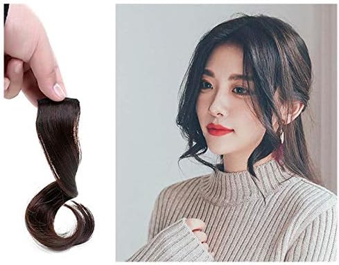 Front Neat Bangs Clip In Front Hair Bang Side Fringe Hair