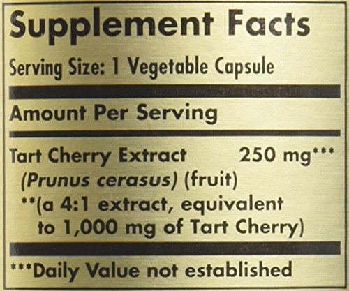 Solgar Tart Cherry Capsules - Image 2