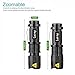 Letmy 7W Mini Led Flashlight 300 Lumen Super Bright Adjustable Focus Zoom J5 Tactical Light with 3 Modes