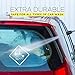 Baby On Board Clear and White Safety Car Decal Window Sticker - 2 Pack Premium Quality - 5