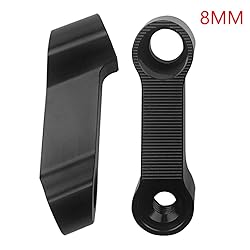 Evomosa Motorcycle Rearview Mirrors Extension Riser