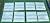 24 pcs MOLDS ANTIQUE BRICK VENEER for concrete plaster wall brick tiles #W08